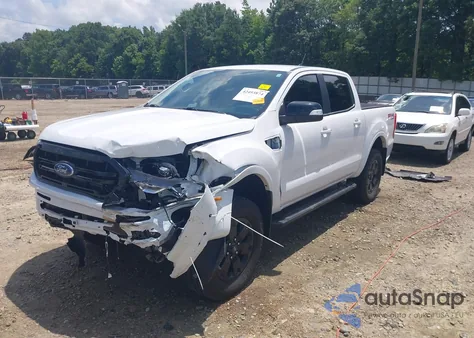2020 Ford Ranger Lariat из США, поврежденный, VIN 1FTER4FH9LLA04826